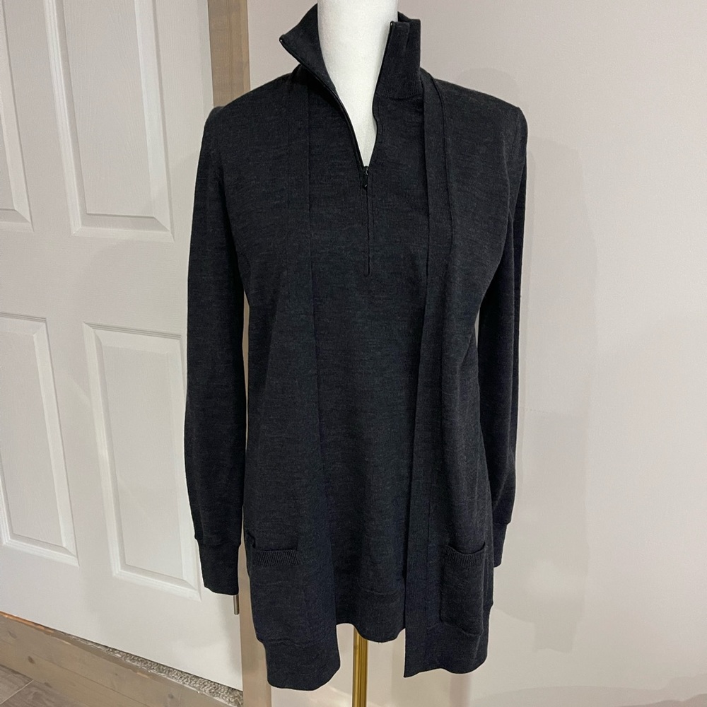 Akris Punto Wool Pullover Cardigan